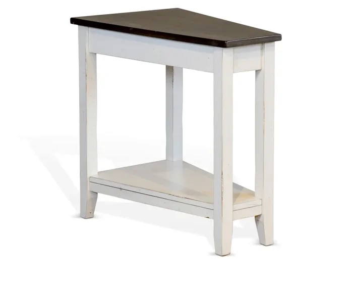 Angle Chairside End Table