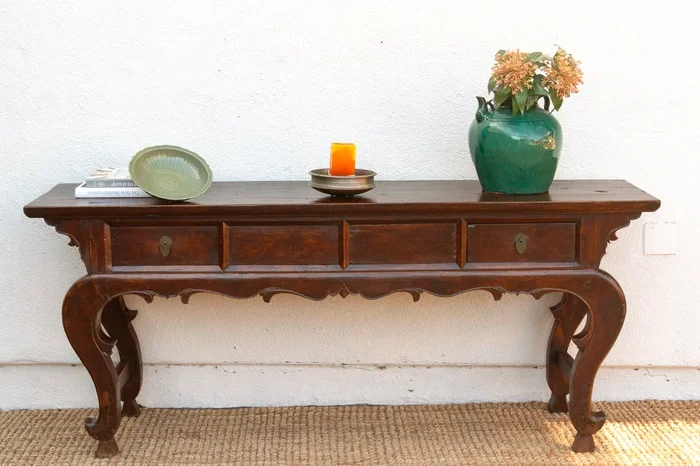 Antique Chinese Ming Dynasty Style Altar Table (Trade)