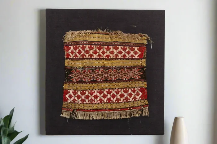 Antique Peruvian Inkalla Textile Fragment