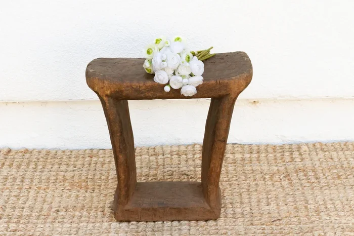 Antique Stylized African Dogon Stool (Trade)