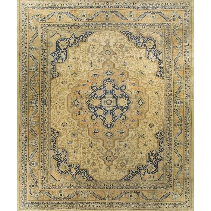 Antique Turkish Oush Palace Size Rug