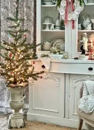 Antiqued Mercury Glass Mini Ornament Set of 12