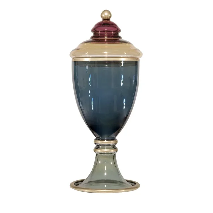 Arlecchino Large Potiche Vase