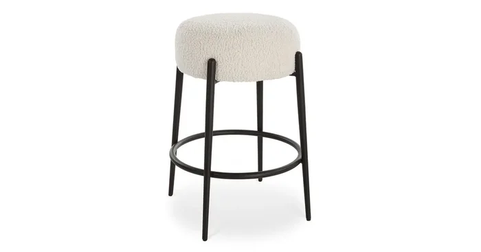 Arles Counter Stool, Black