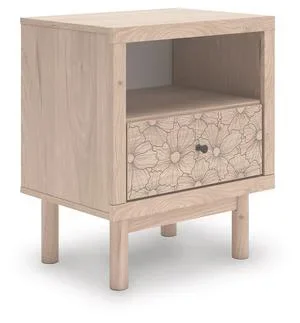Arloster Nightstand One Drawer Night Stand