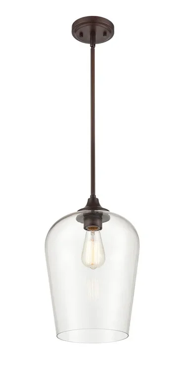 Ashford 1-Light Mini-Pendant light Rubbed Bronze (670|9741-RBZ)