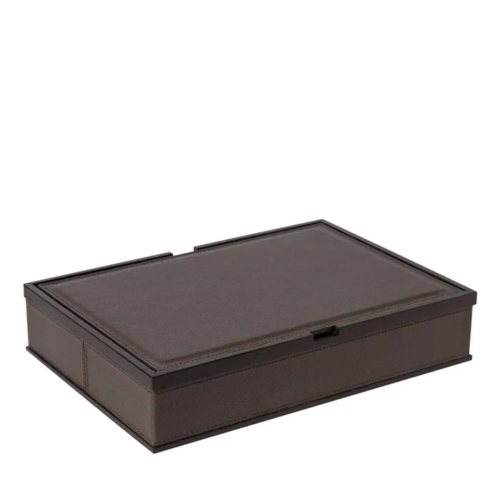 Astrea Rectangular Leather Box