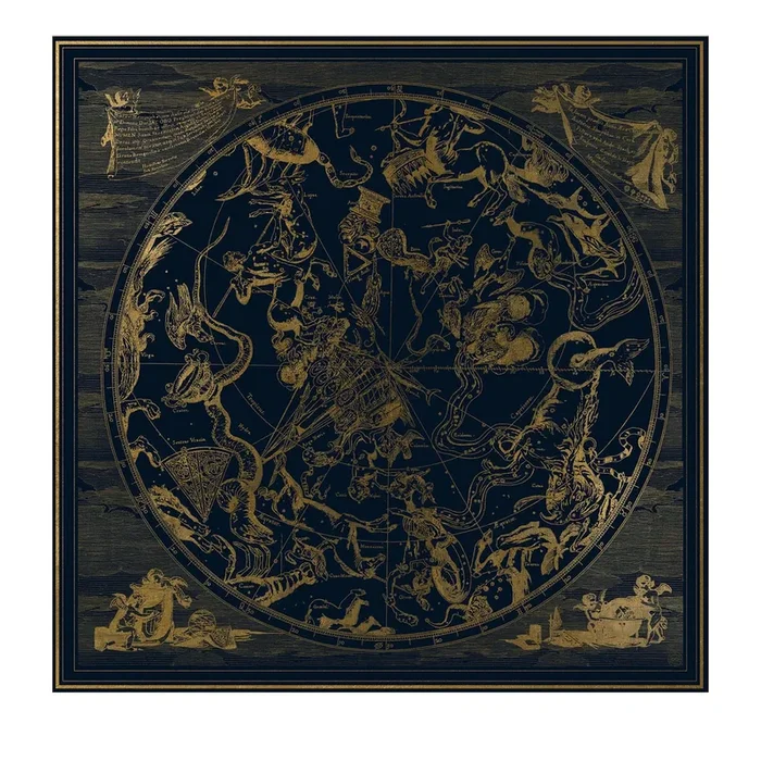 Australe Southern Sky Gold Decorative Panel