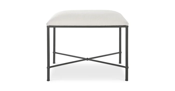 Avenham Small Bench, Black