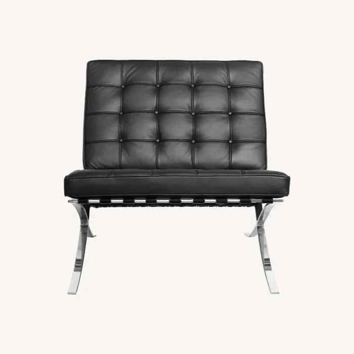 Barcelona Black Italian Chair
