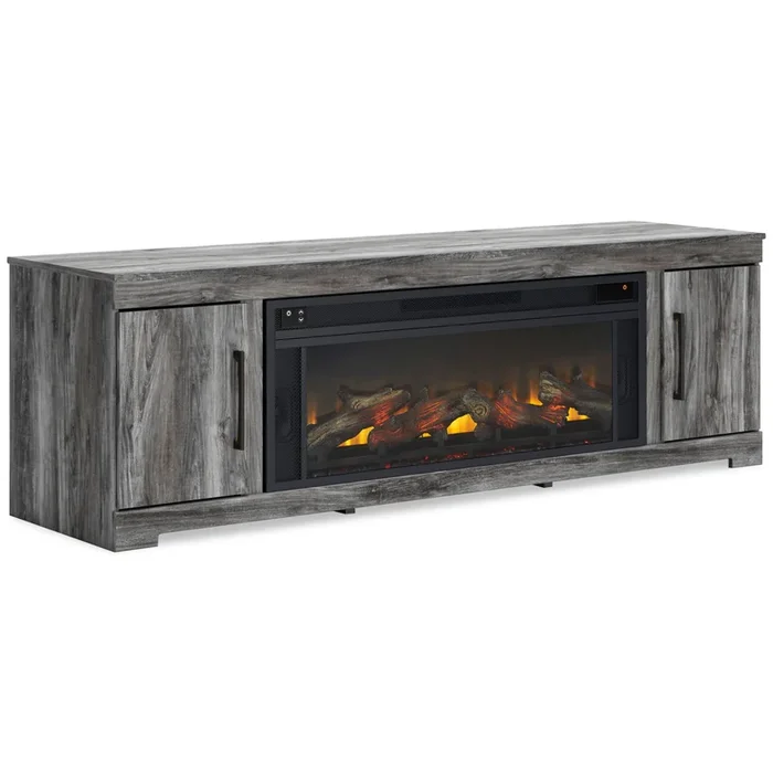 Baystorm 73″ TV Stand with Electric Fireplace