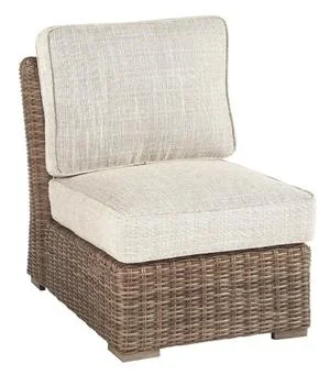 Beachcroft Outdoor Armless Chair With Cushion