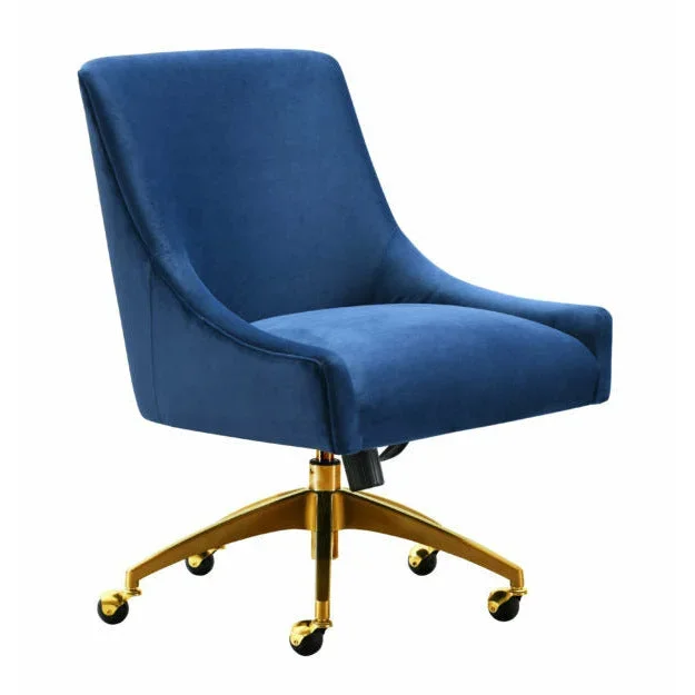 Beatrix Navy Office Swivel Chair