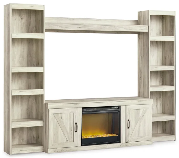 Bellaby Entertainment Center with Fireplace