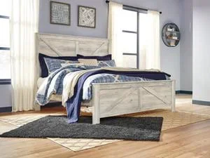Bellaby King Crossbuck Panel Headboard
