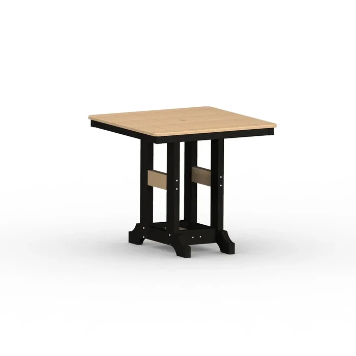 Berlin Gardens Classic 33″ Square Poly Dining Table