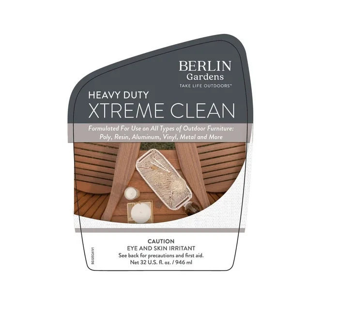 Berlin Gardens Heavy Duty Xtreme Clean for Poly Outdoor Furniture