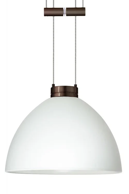Besa Pendant Brella Bronze White 1x50W Halogen (127|1XA-467907-BR)