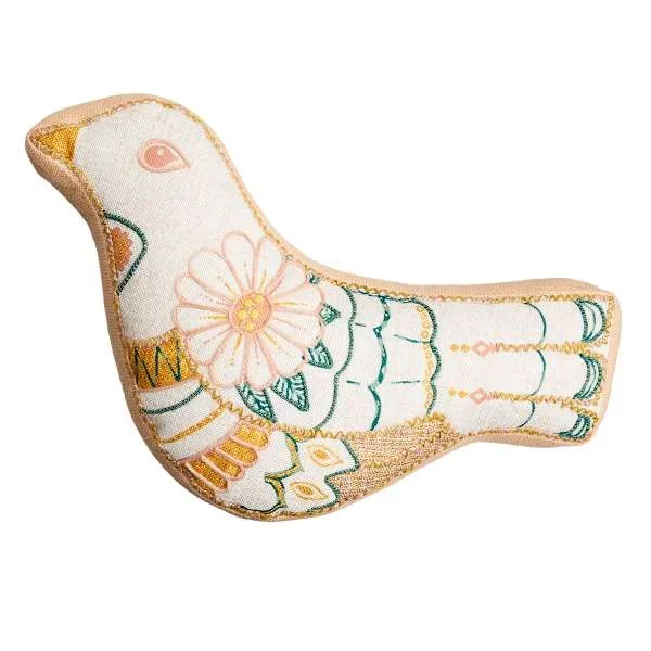 Bird Shaped Outdoor Throw Pillow, 18×12