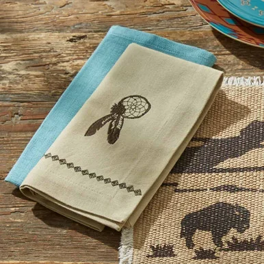 Bison Plain Dreamcatcher Napkins – Set of 4