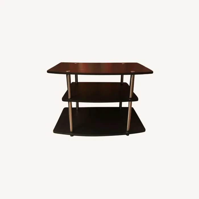 Black Audio Rack / Media Stand