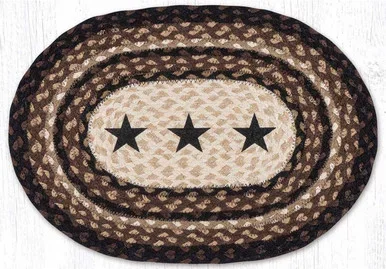 Black Lined Beacon Placemats – Set of 2