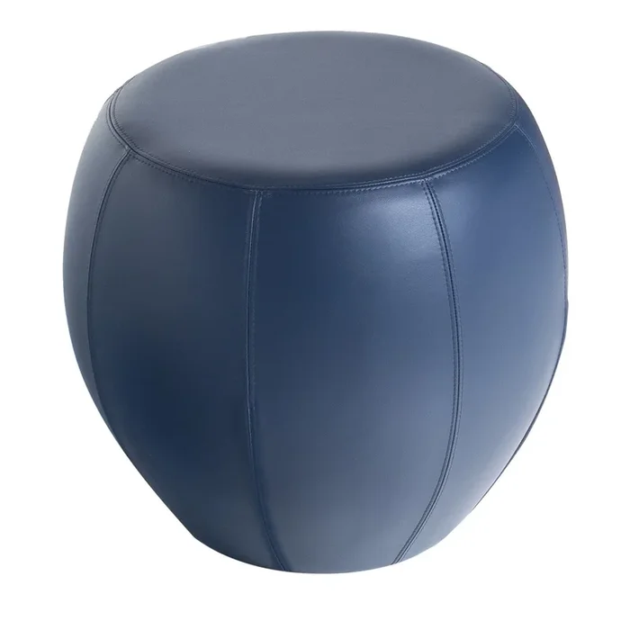 Blue Snoop Pouf