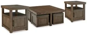 Boardernest Coffee Table and 2 End Tables