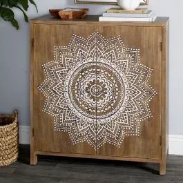 Boho Print Cabinet