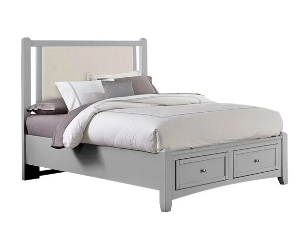 Bonanza Linen Upholstered Queen Bed