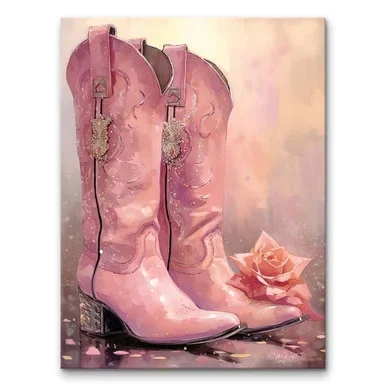 Boot Scootin’ Bloom Wall Art