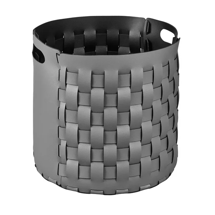 Bottega Gray/Black All Purpose Basket by Ekaterina Borovkova