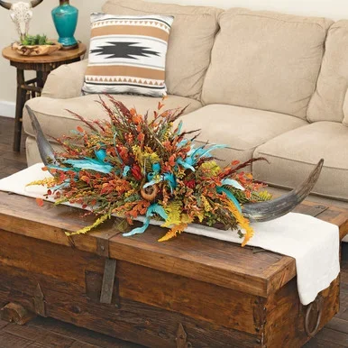 Bowen Double Horn Centerpiece – OUT OF STOCK