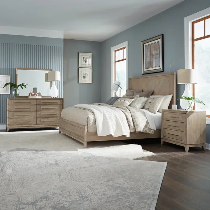 Brentwood 4-Piece Cal. King Panel Bedroom Set