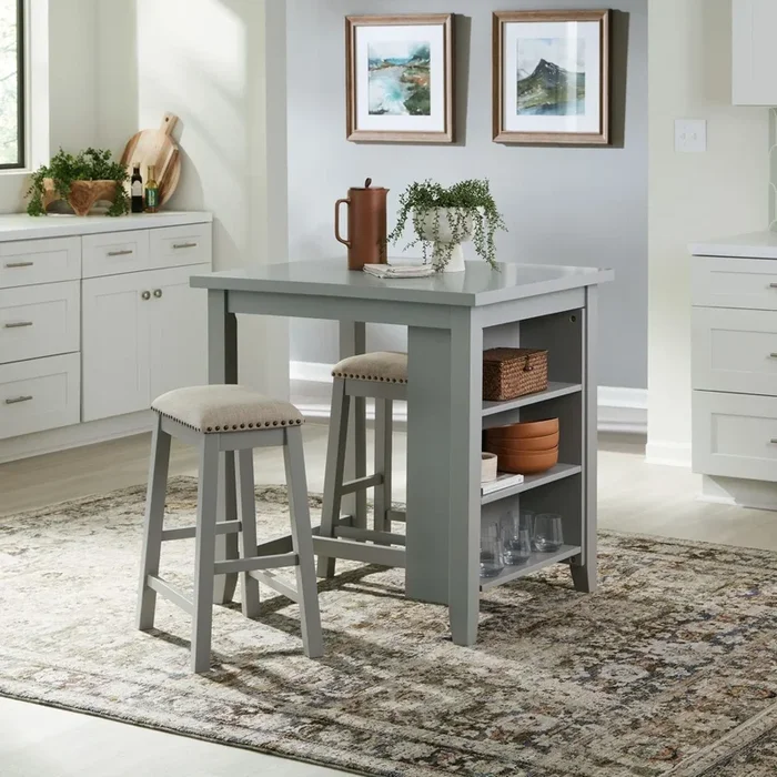 Brook Creek 3-Piece Counter Height Dining Set
