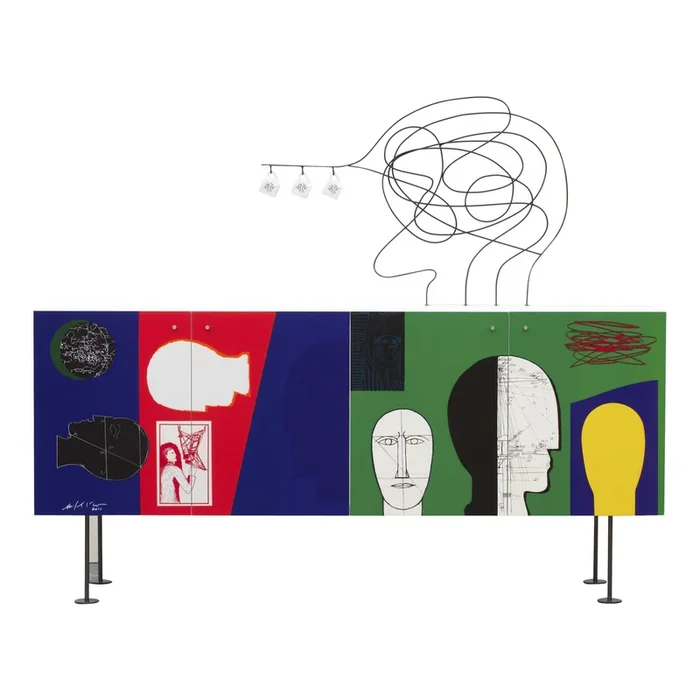 Buongiorno Due Sideboard by Mimmo Paladino
