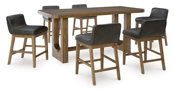 Cabalynn 7-Piece Counter Height Dining Set