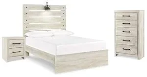 Cambeck Full Panel Bed, Chest and Nightstand