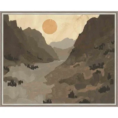 Canyon Sun II Wall Art