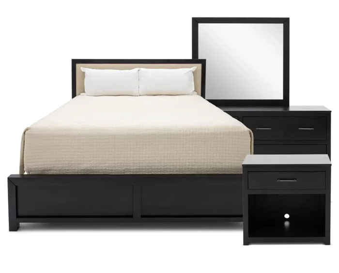 Carbon 4 Pc. Bedroom Set