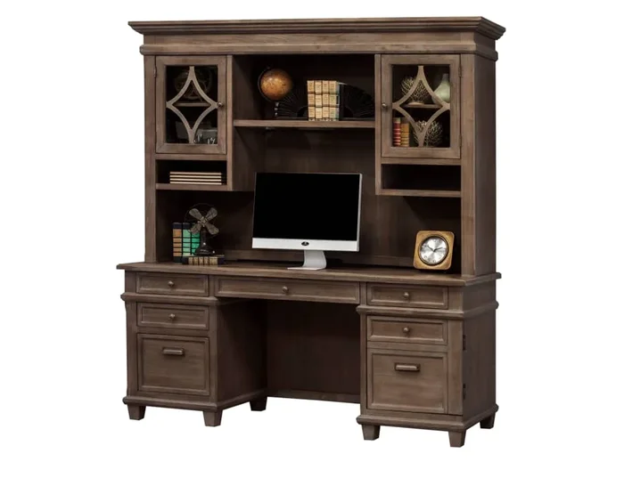 Carter 2 Pc Credenza and Hutch