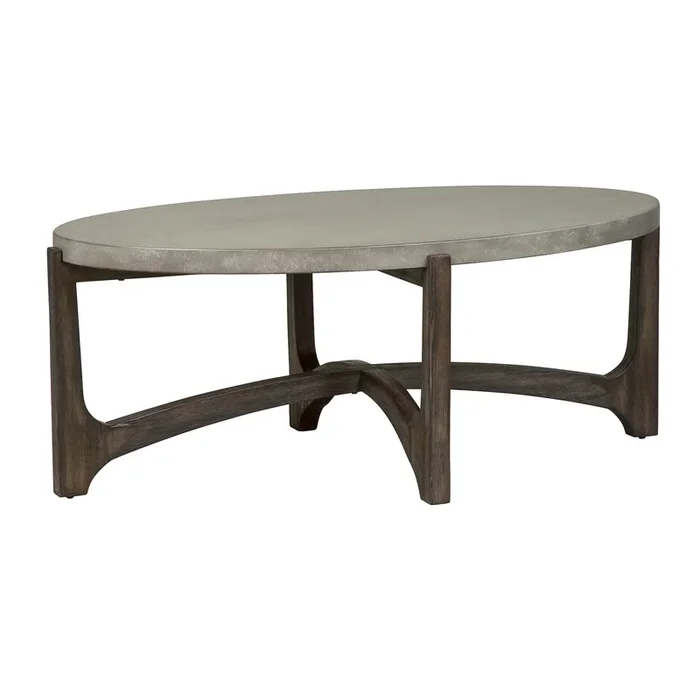 Cascade Oval Cocktail Table