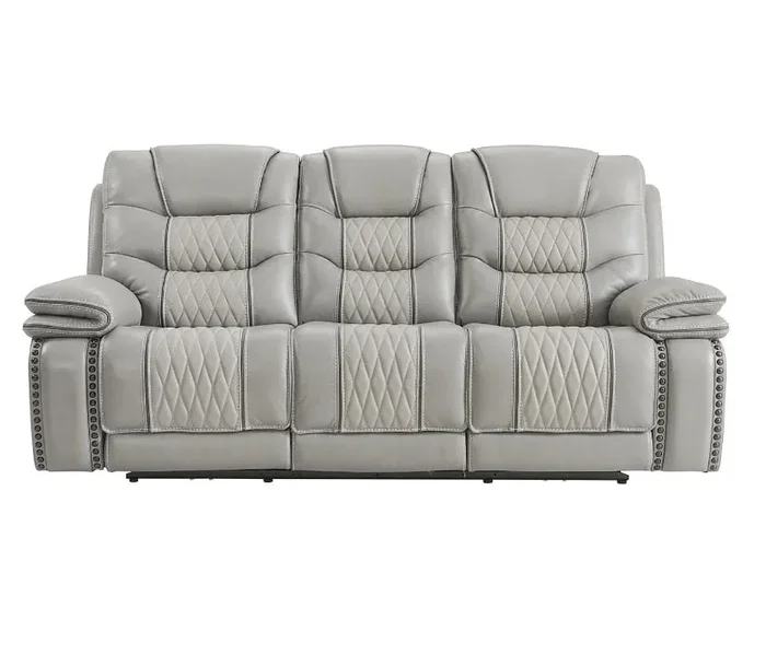 Casual Dual-Power Sofa with USB Ports