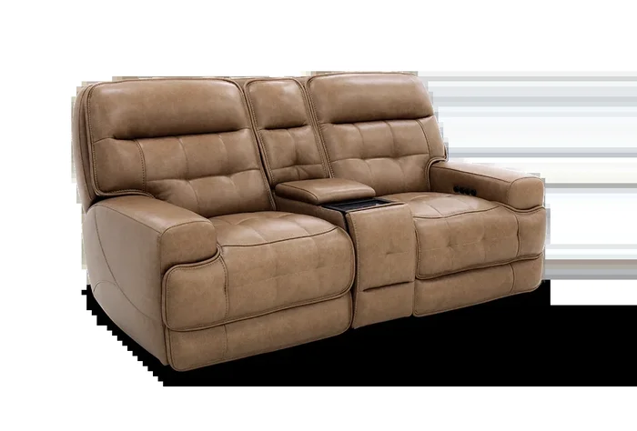 Casual Power Reclining Loveseat with Console and Zero Gravity