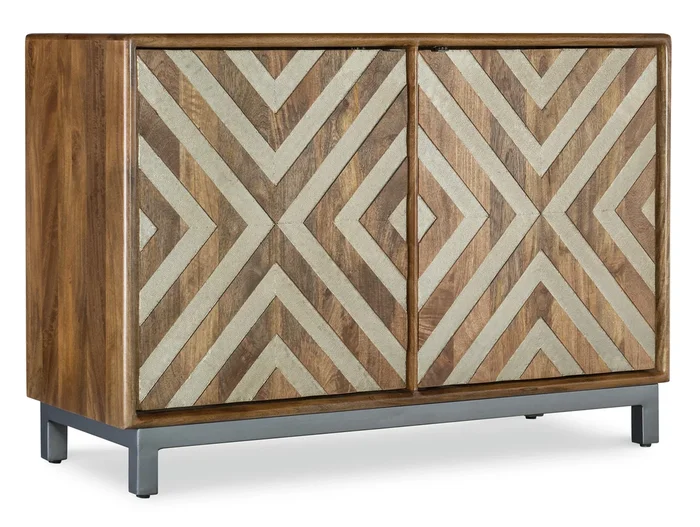 Casual Serramonte 2-Door Chest with Adjustable Shelves
