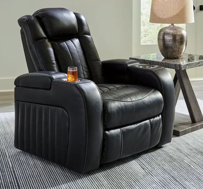 Caveman Den Power Recliner w/ Adjustable Headrest