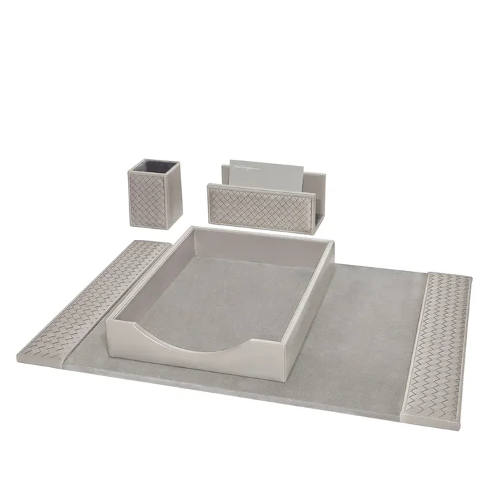 Celio Handwoven Desk Set