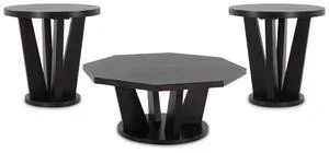 Chasinfield Coffee Table and 2 End Tables