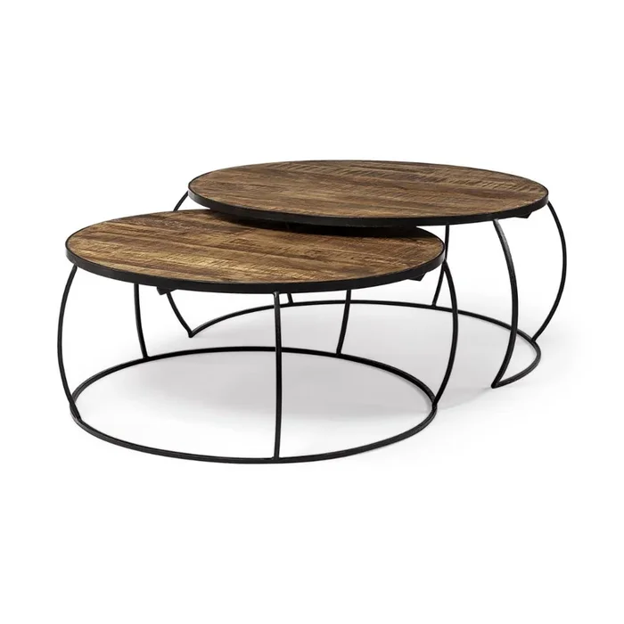 Clapp Nesting Coffee Tables Set of Two