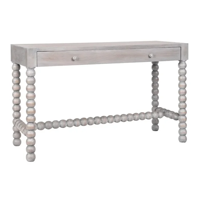 Clarke 1-Drawer Console Table with Turned Legs